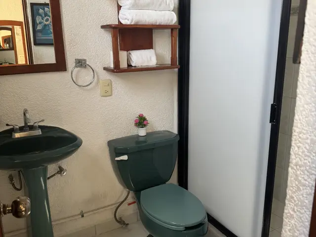 Room 4 with jacuzzi, terrace and kitchenette at a La Madera Beach hotel, Zihuatanejo – photo 13