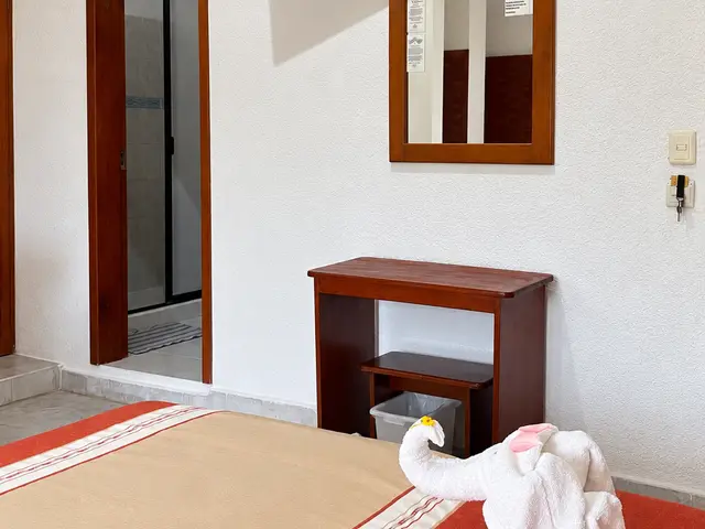 Room 6 with terrace and kitchenette at a La Madera Beach hotel, Zihuatanejo – photo 4